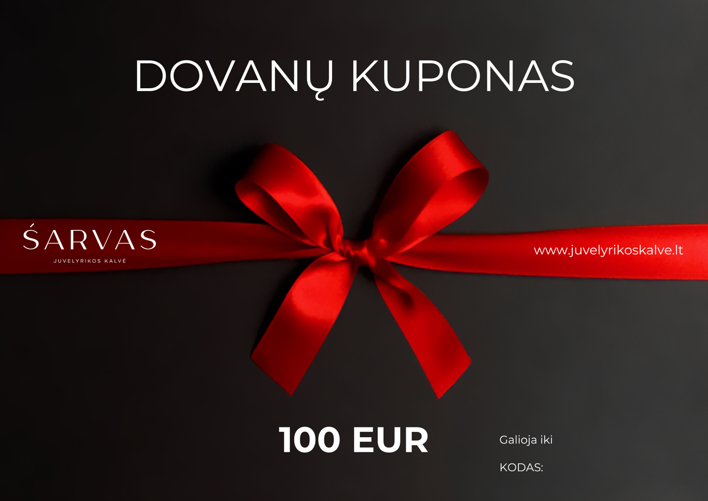 Dovanų kuponas