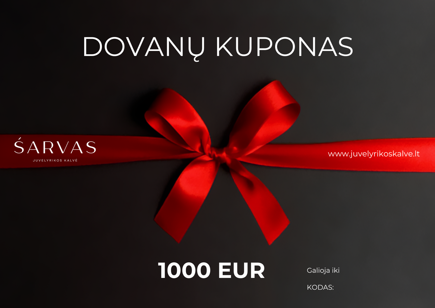Dovanų kuponas